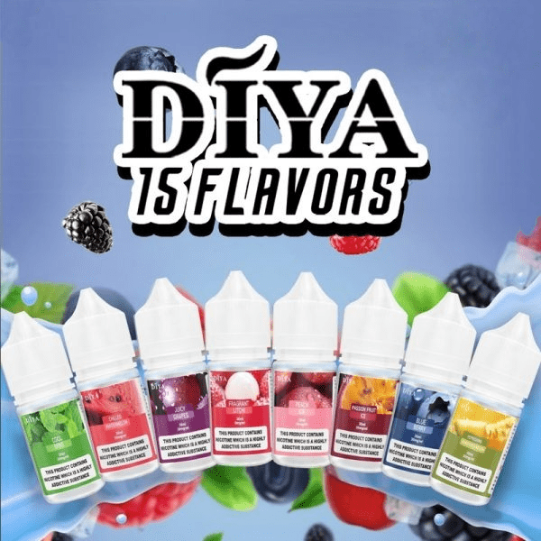 【買五瓶送MKG主機】DIYA 叮亞 瓶裝30ml 小煙煙油|多種口味推薦