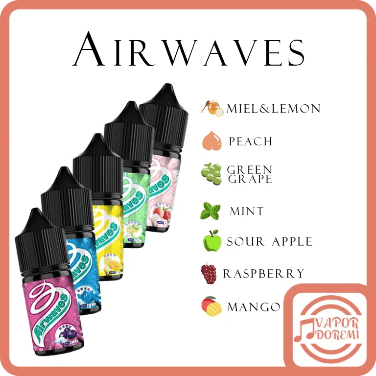 【超涼勁爽】Airwaves 口香糖系列電子煙油 30ml /35mg尼古丁鹽|小煙專用:圖片 2
